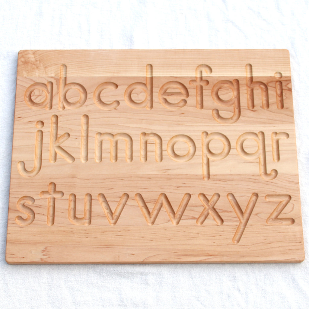 Printed Alphabet Tracing Board – Treasures From Jennifer