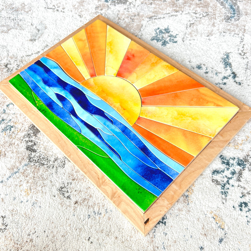 TO BE DISCONTINUED: Sunrise Wooden Puzzle