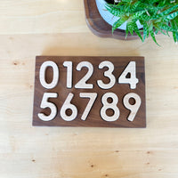 0-9 Number Puzzle - Maple Pieces