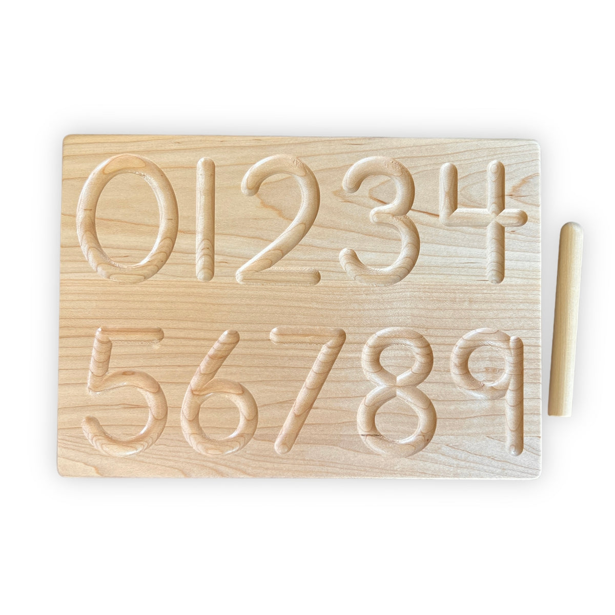 Wooden Number Tracing Board