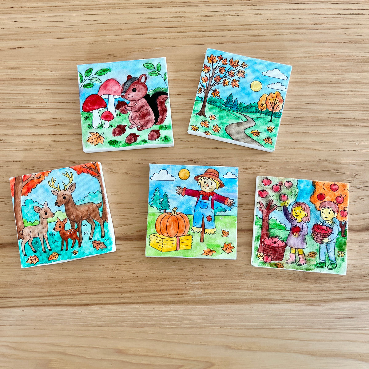 Mini Canvas - Autumn Scenes