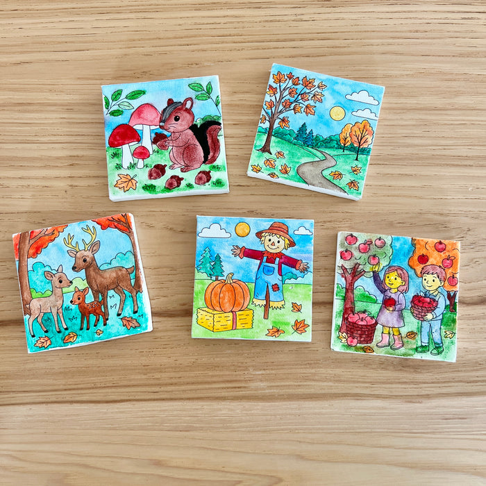 Mini Canvas - Autumn Scenes