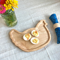 Wooden Animal Plate – Snack Tray, Cutting Board & Charcuterie Board in One
