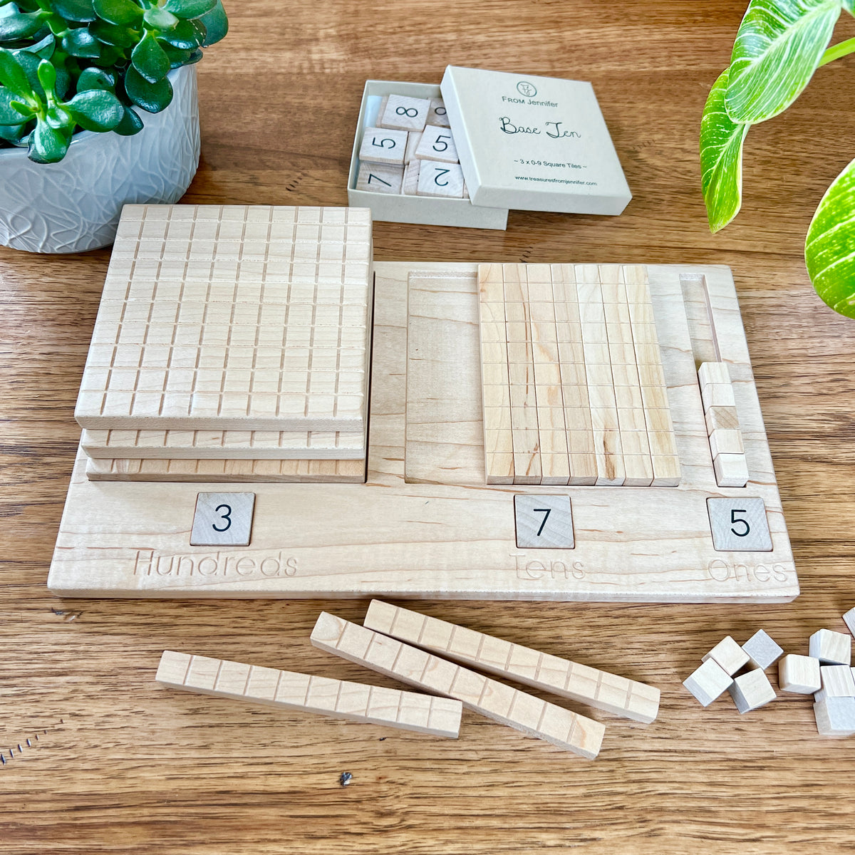 Base Ten Board and Blocks