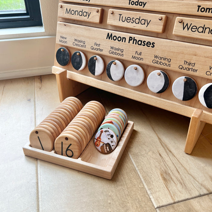 Calendar Coin Box – Fits 1.75" & 2" Coins