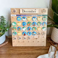Advent Calendar Coins - Colorful Nativity