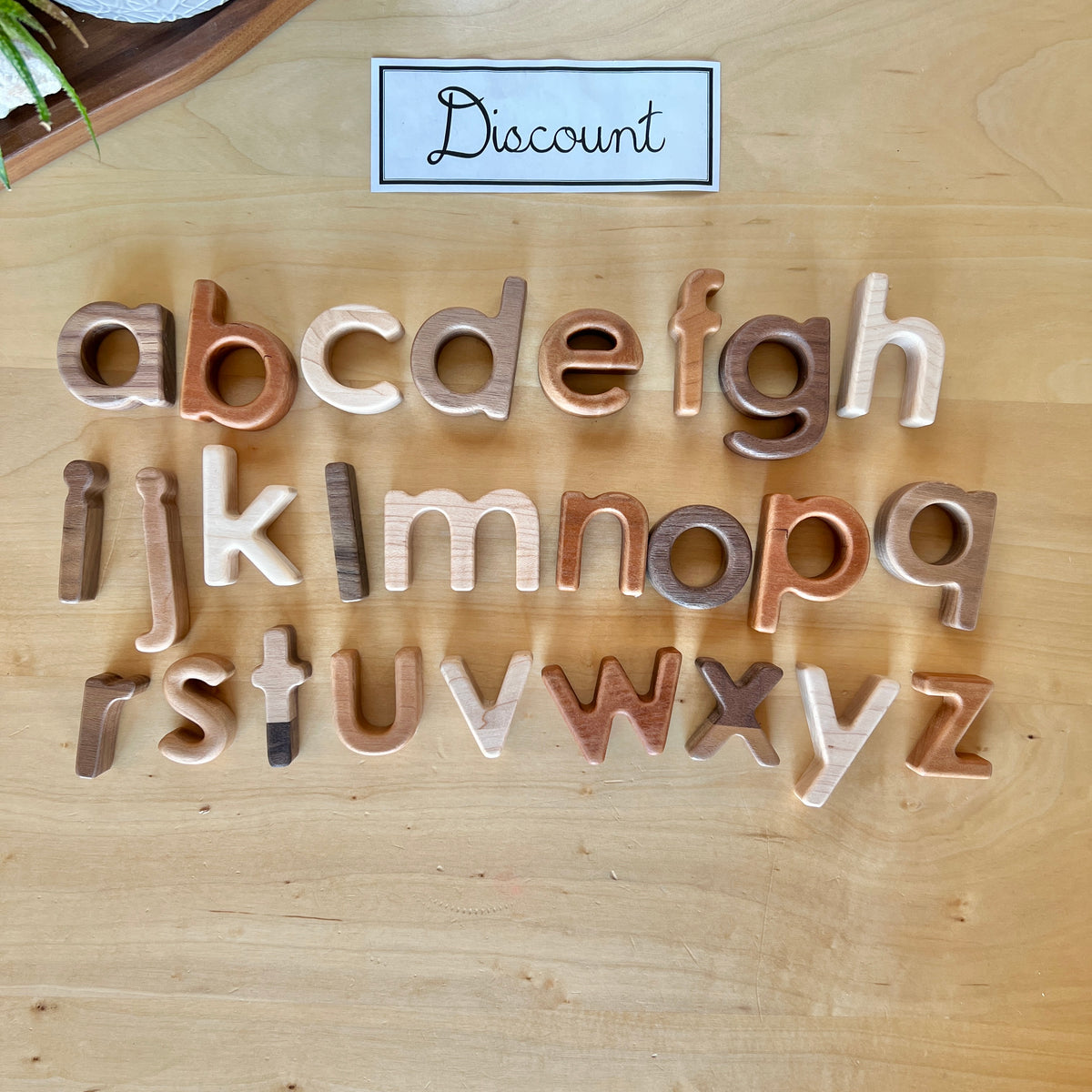 DISCOUNT Alphabet Letters Set - Mixed Lowercase