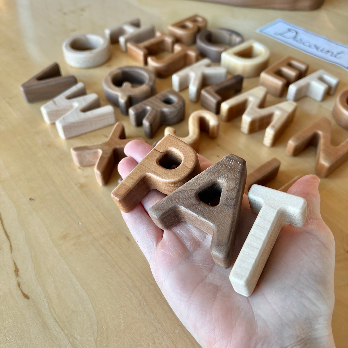 DISCOUNT Alphabet Letters Set - Mixed Uppercase