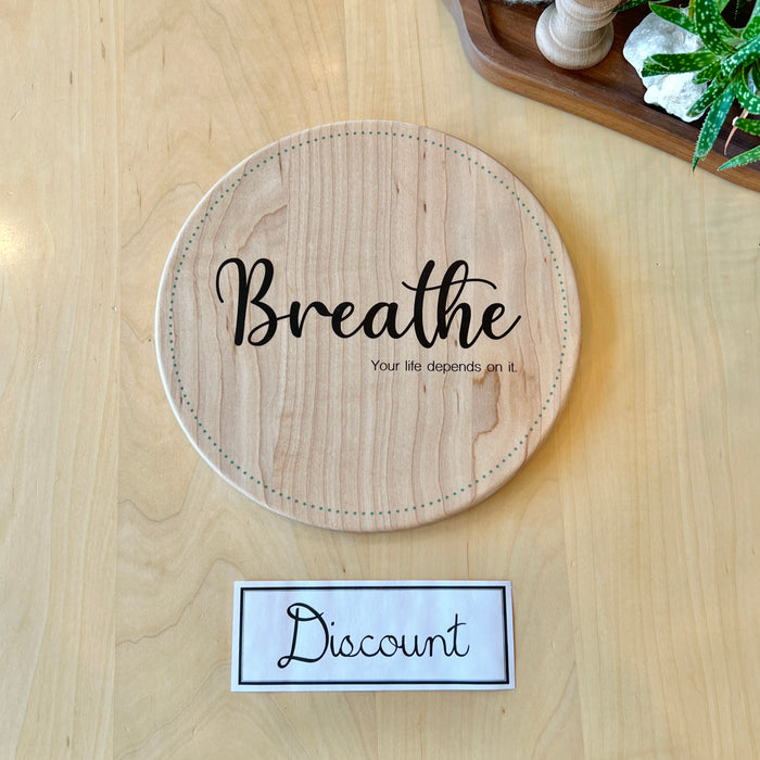DISCOUNT Wall Art - Breathe