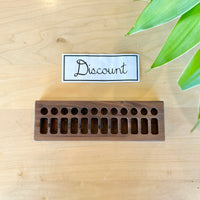 DISCOUNT Stockmar Crayon Holder - 12 Sticks/12 Blocks