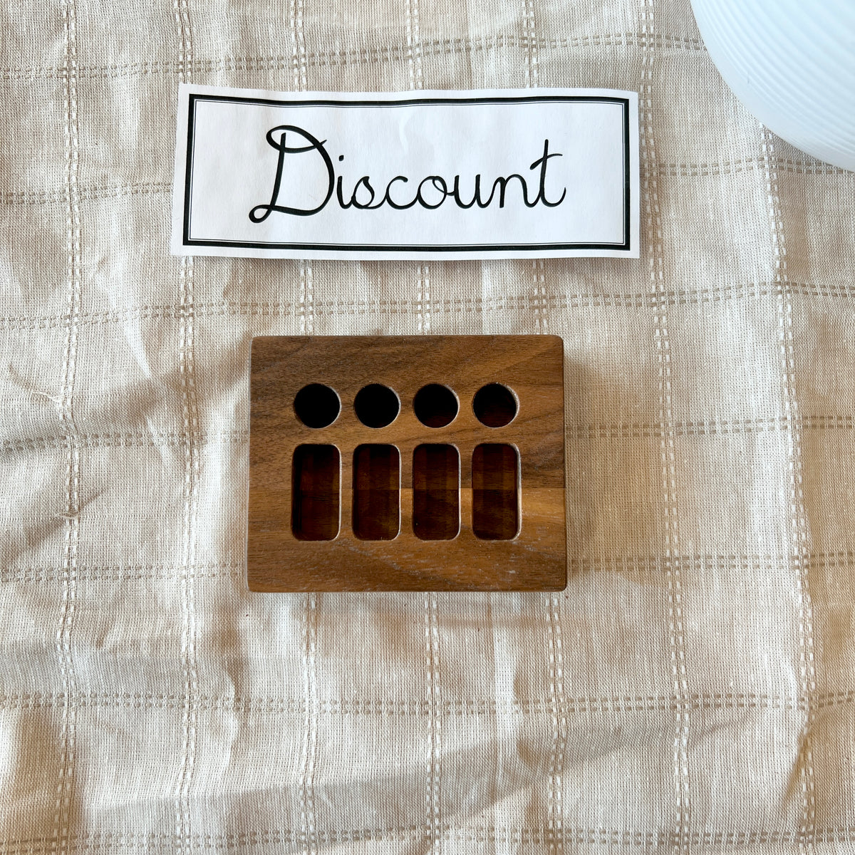 DISCOUNT Stockmar Crayon Holder - 4 Sticks/4 Blocks