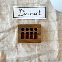 DISCOUNT Stockmar Crayon Holder - 4 Sticks/4 Blocks