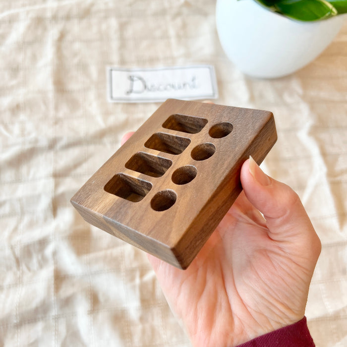 DISCOUNT Stockmar Crayon Holder - 4 Sticks/4 Blocks