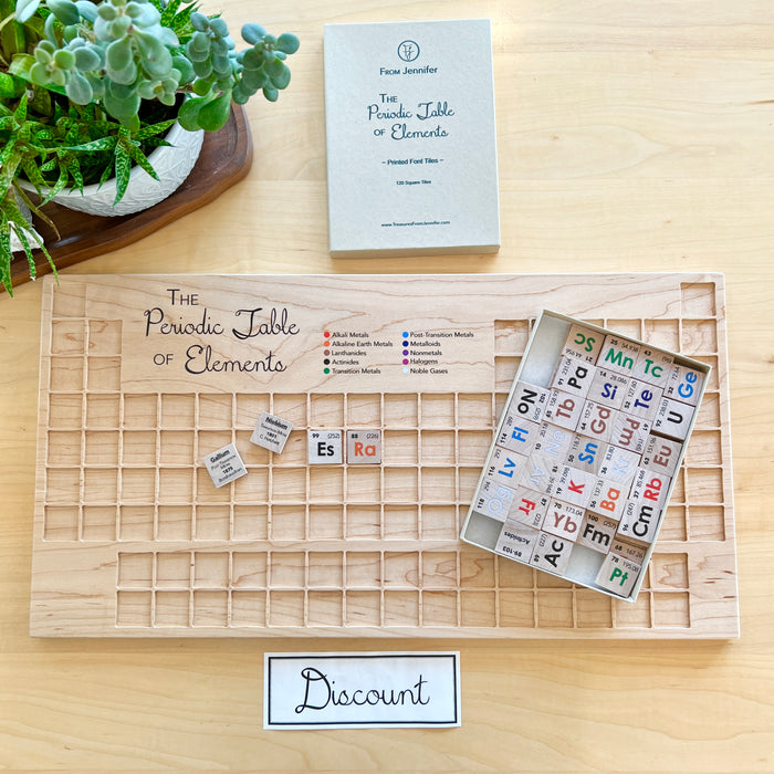 DISCOUNT Periodic Table of Elements