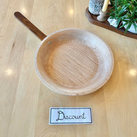 Toy Wood Skillet