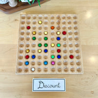 DISCOUNT Hundred Frame - Coin Pockets