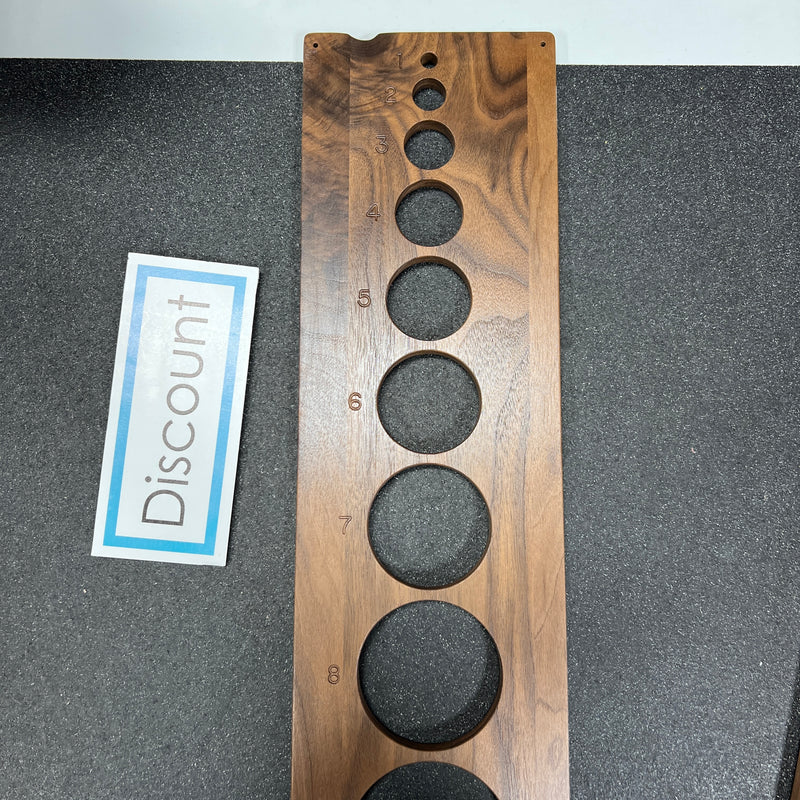 DISCOUNT Dilation Board - Straight Walnut