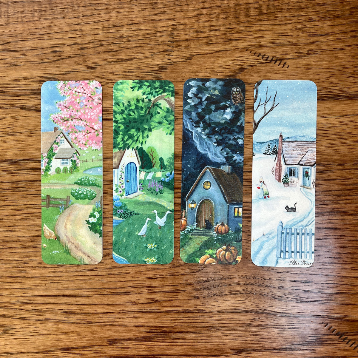 Ellie Brooks - Bookmarks "Seasons"