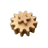 Wooden Gear Fidget Spinner