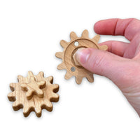 Wooden Gear Fidget Spinner