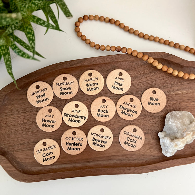 Full Moon Coins for Calendars