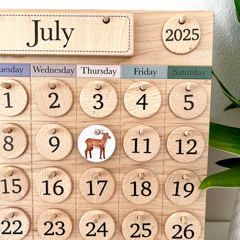 Full Moon Coins for Calendars