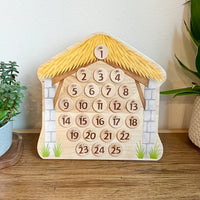 Colorful Nativity Advent Calendar