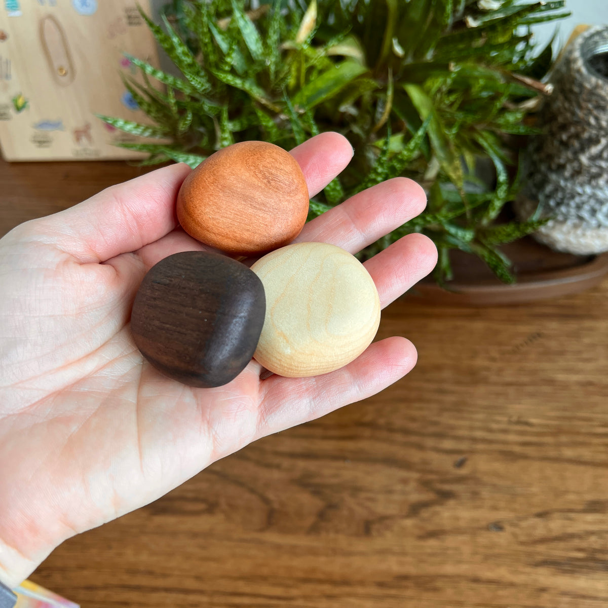 Soothing Wood Stones