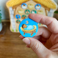 Colorful Nativity Advent Calendar