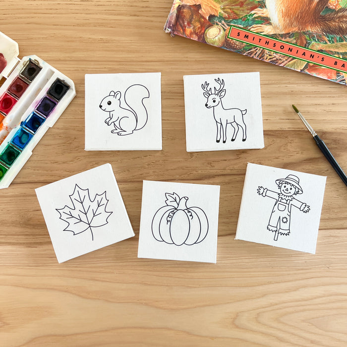 Mini Canvas - Autumn Objects