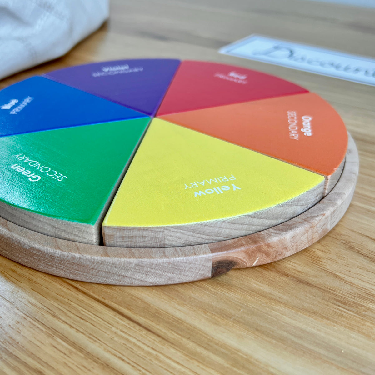 DISCOUNT Color Wheel - 6 Piece Puzzle