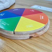 DISCOUNT Color Wheel - 6 Piece Puzzle