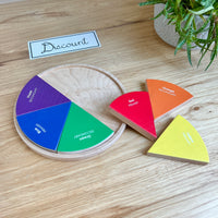 DISCOUNT Color Wheel - 6 Piece Puzzle
