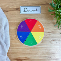 DISCOUNT Color Wheel - 6 Piece Puzzle