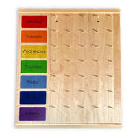Weekly Chart - Fits 2.5 Inch Coins