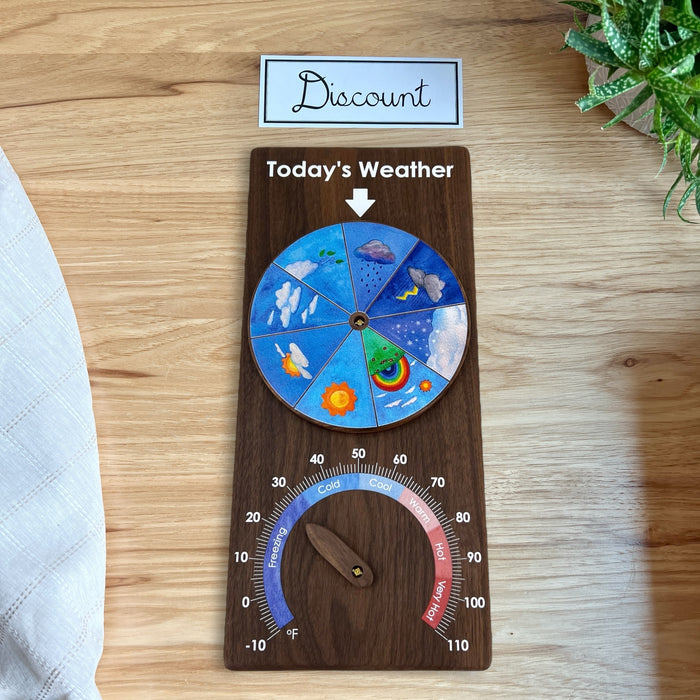 DISCOUNT Weather Chart - Walnut