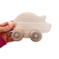 Rolling Animal Push Toy