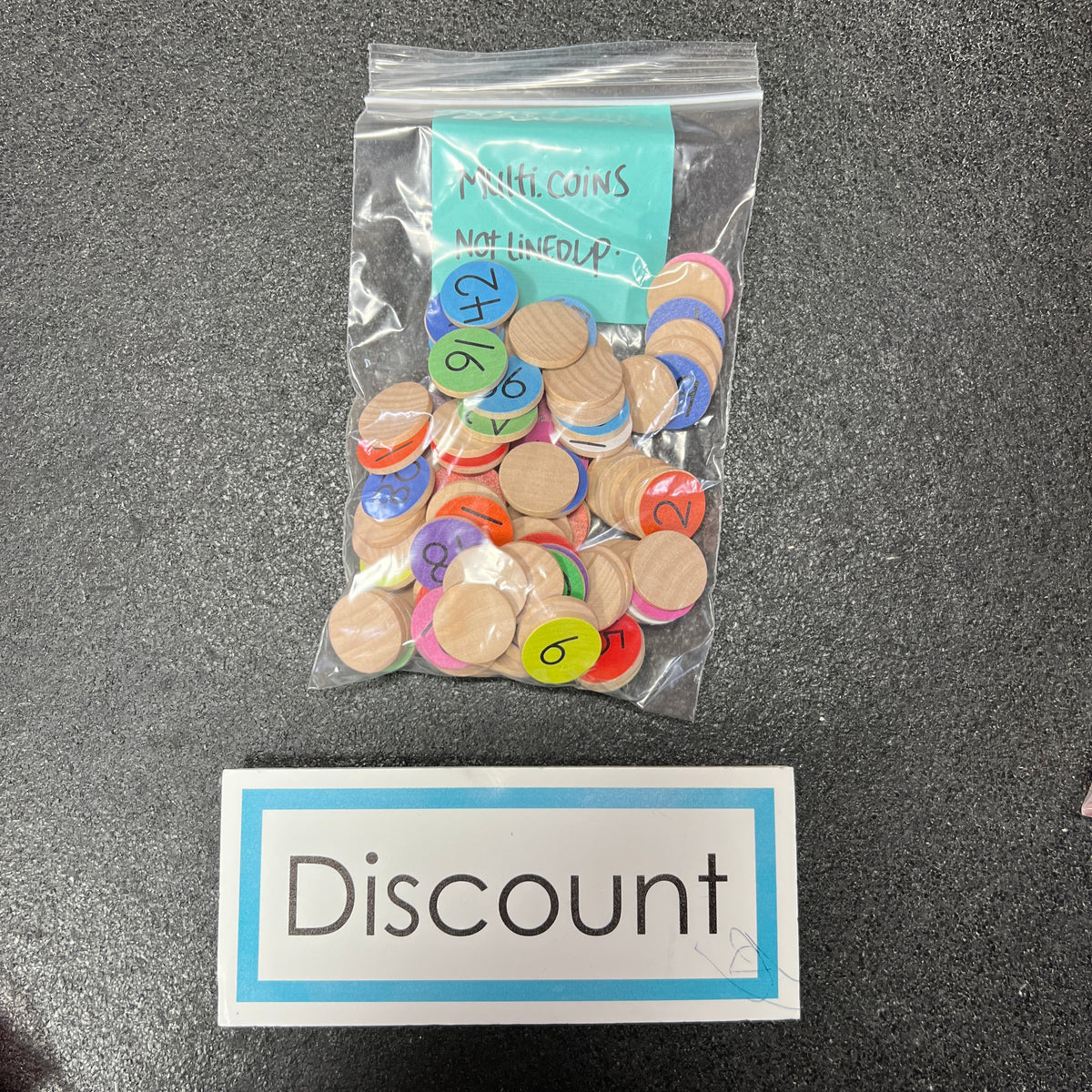 DISCOUNT Small Coins - Multiplication 10x10 Set