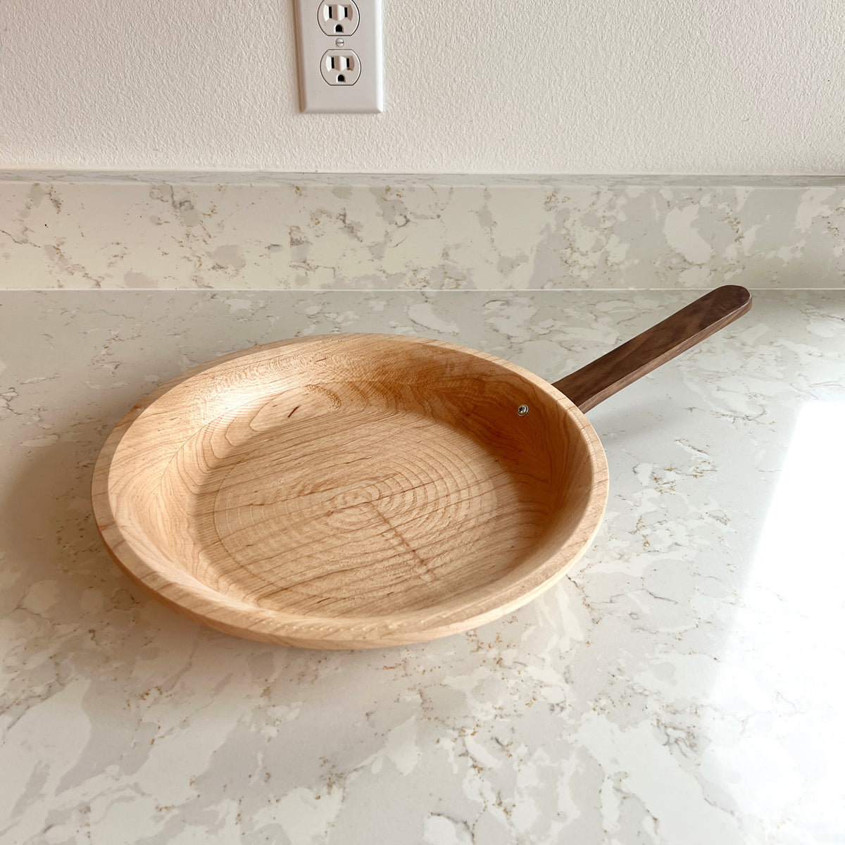 Toy Wood Skillet