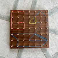 PDF: Geoboard "Alphabet Designs"
