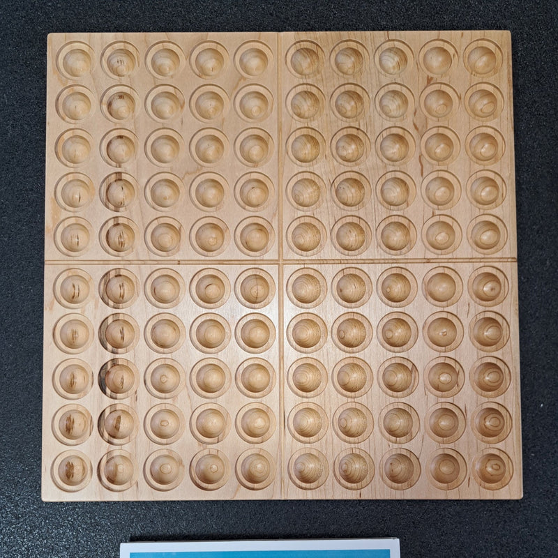 DISCOUNT Hundred Frame - Maple Coin Pockets