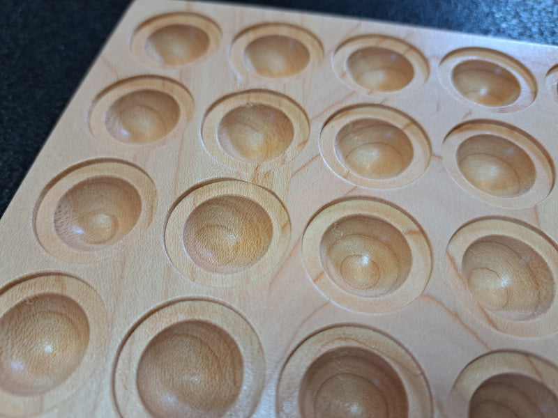 DISCOUNT Hundred Frame - Maple Coin Pockets