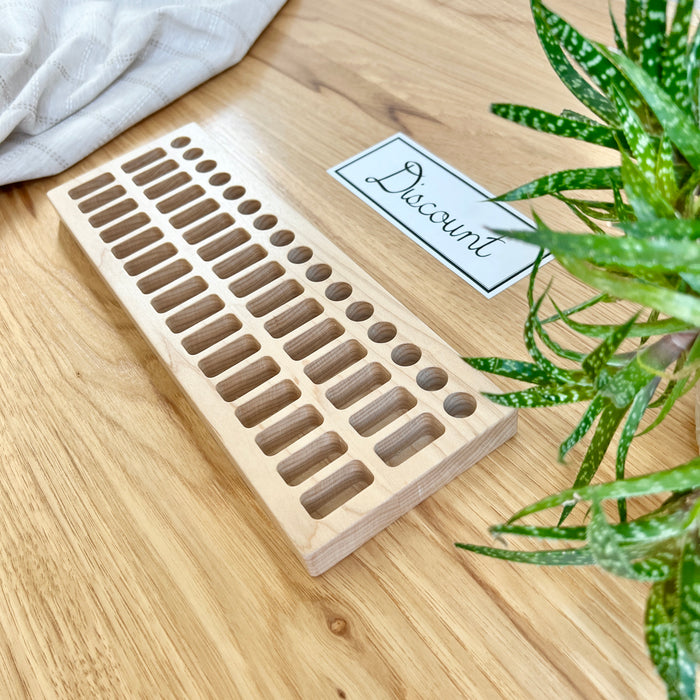 DISCOUNT Stockmar Crayon Holder - 16 Sticks/32 Blocks