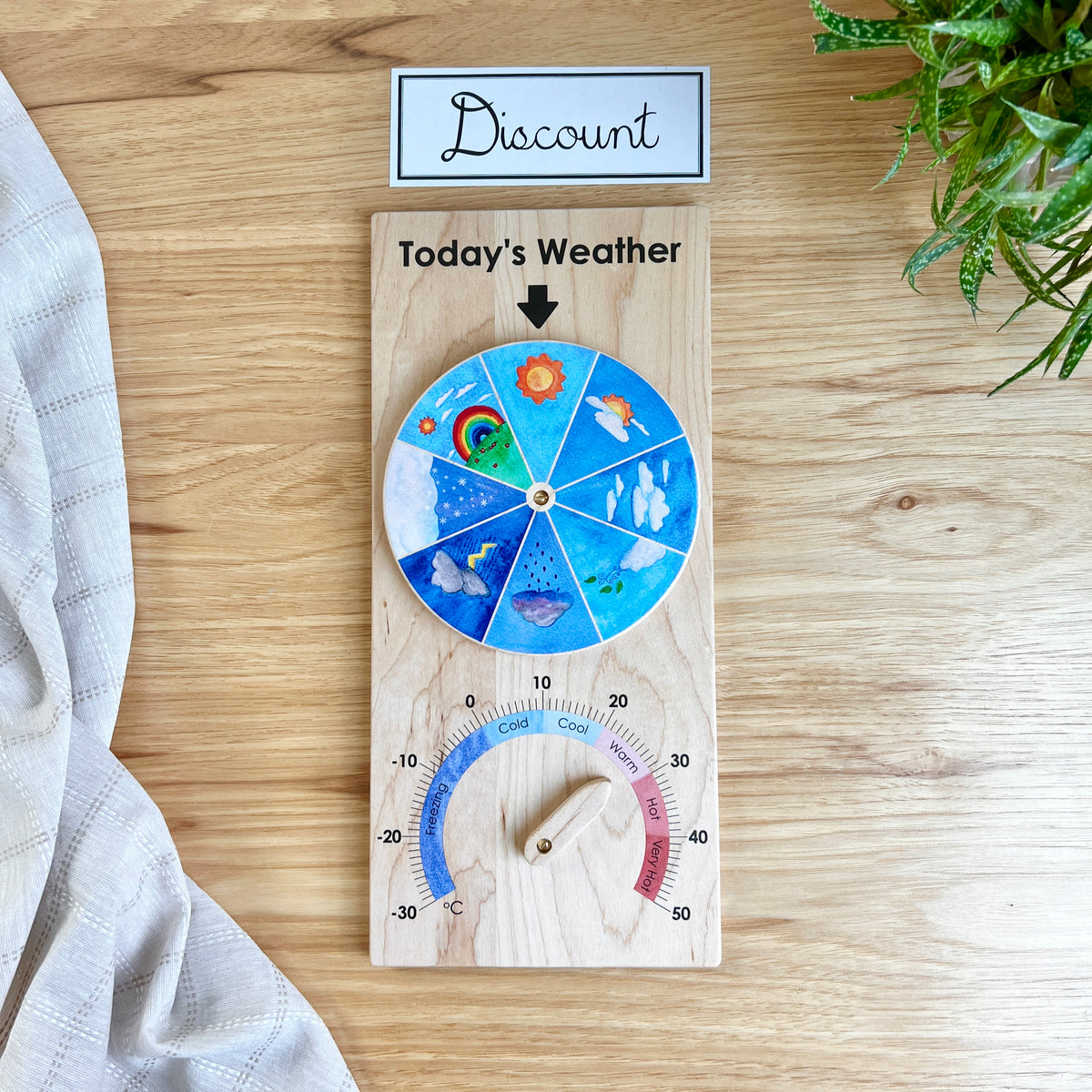 DISCOUNT Weather Chart - CELSIUS