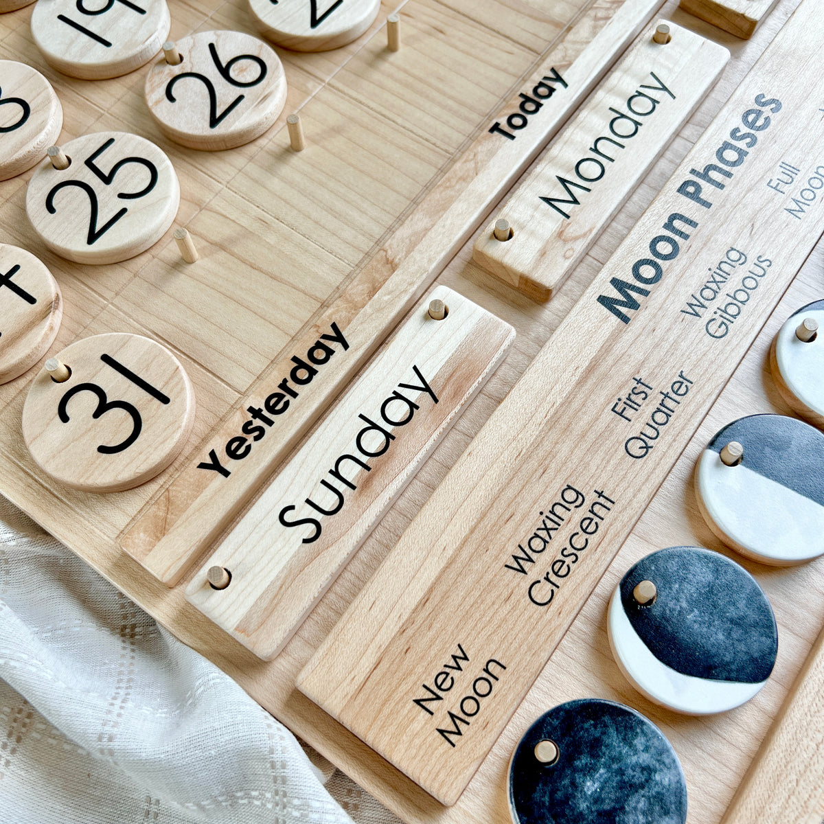 DISCOUNT Maple Classroom Calendar - Tall Size