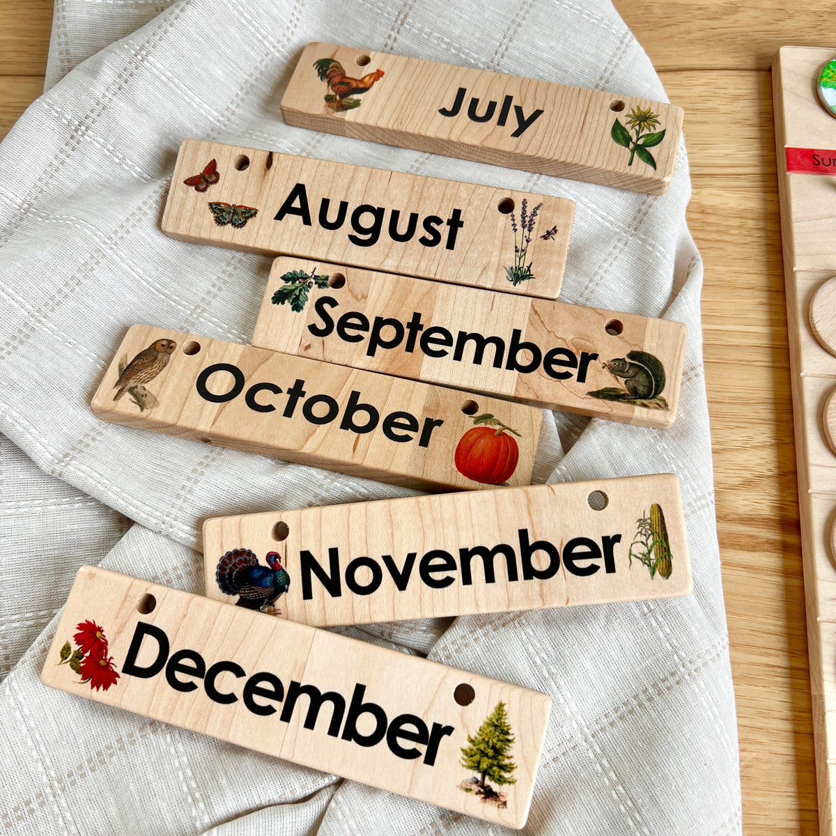 DISCOUNT Home Calendar - Rainbow Weekdays