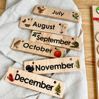 DISCOUNT Home Calendar - Rainbow Weekdays