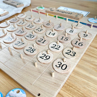 DISCOUNT Home Calendar - Rainbow Weekdays