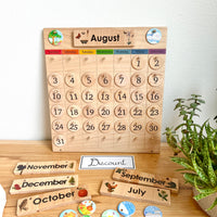 DISCOUNT Home Calendar - Rainbow Weekdays