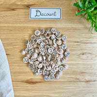 DISCOUNT Small Coins - Numbers 1-100